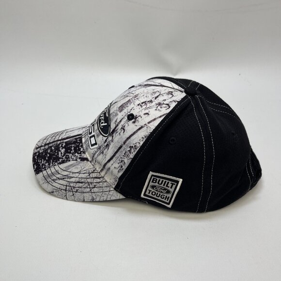 Ford F-150 Alpine Winter White Camo Baseball Cap Built Ford Tough Hat One Size - Picture 4 of 9